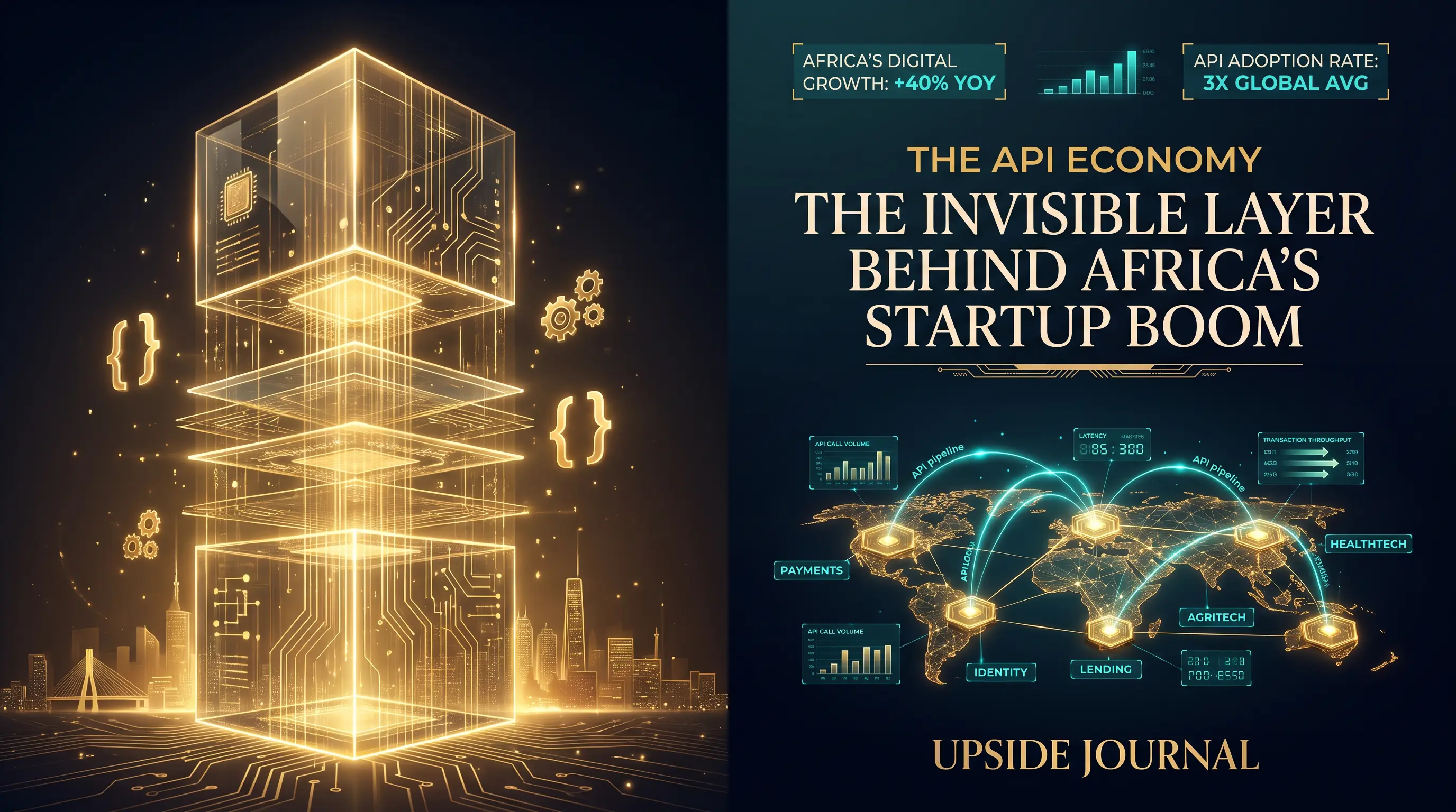 The API Economy: The Invisible Infrastructure Layer Behind Africa's Startup Boom | Upside Journal