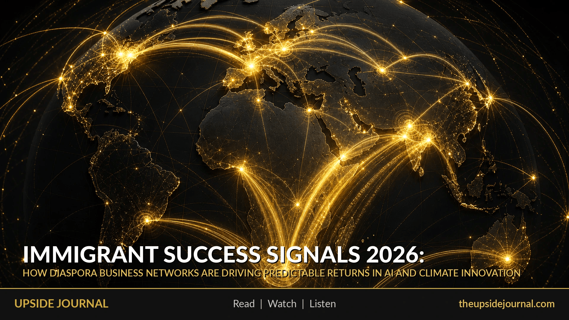 Diaspora Networks Driving AI & Climate Tech Returns in 2026