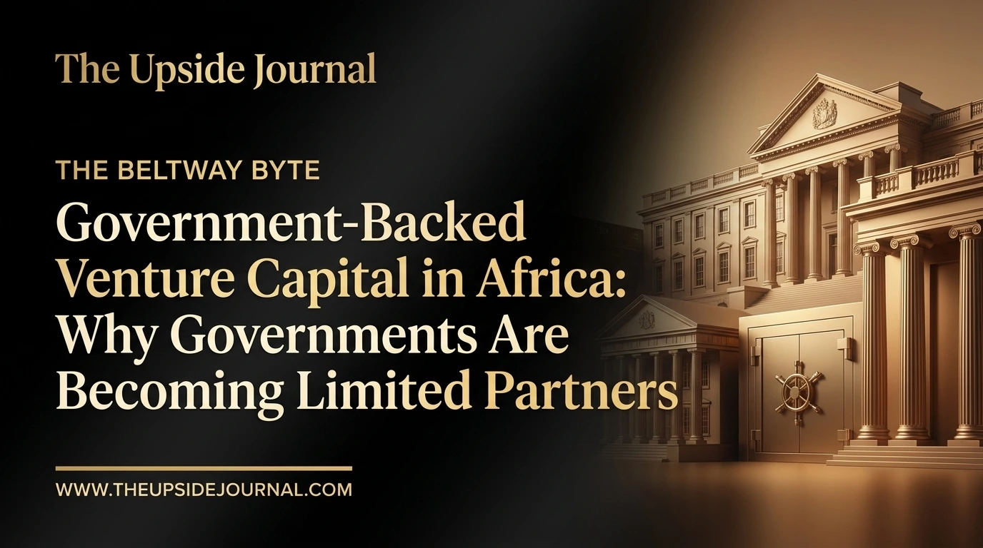 Government-Backed Venture Capital in Africa: Why Governments Are Becoming Limited Partners