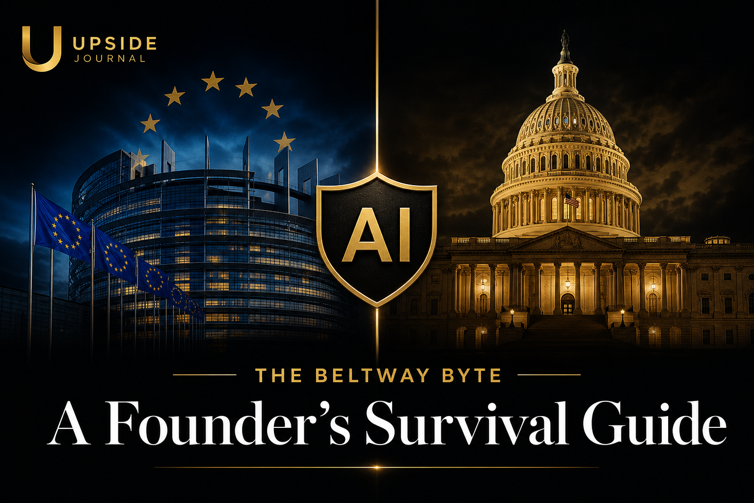 EU AI Act vs US Executive Order regulatory divergence — Upside Journal Beltway Byte